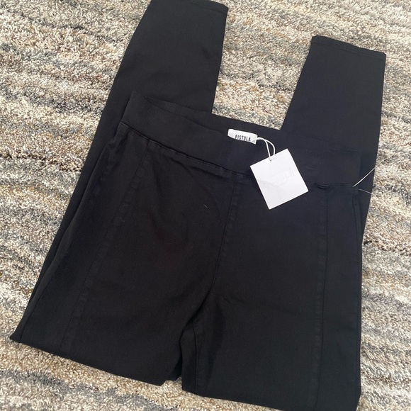 Pistola Pull On Black Skinny Jeans Sz M | Pistola Skinny Jeans | Pistola Pants - Picture 2 of 14